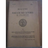 Bulletin de la Faculté des Lettres de strasbourg 39ème année n8...