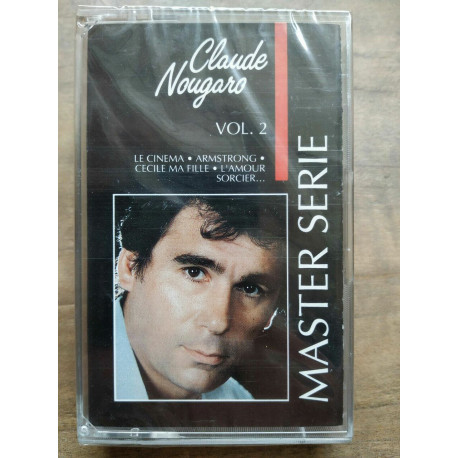 Master Série - Claude Nougaro Vol 2 Cassette Audio-K7 NEUVE SOUS... Master Série - Claude Nougaro Vol 2 Cassette Audio-K7 NEUVE SOUS...