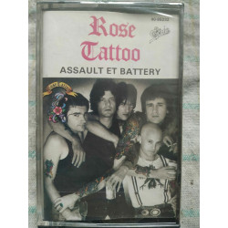 Rose Tattoo Assault et Battery Cassette Audio-K7 NEUVE SOUS BLISTER