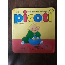 Picoti n 41 Bébé a un gros ballon bleu Mars 1993