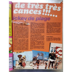 Reliure Mickey n°80. Le journal de Mickey. Walt Disney