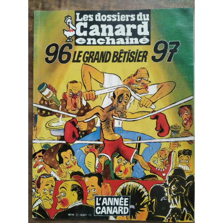 Les dossiers du Canard enchaîné N62 96 le grand bêtisier 97