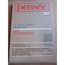 La Pensée n 267 janv fév 1989 La révolution française une et...