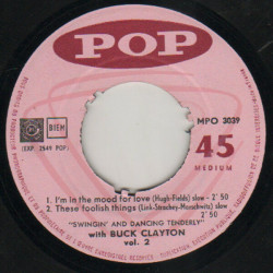 "Swingin' And Dancing Tenderly" Vol. 2