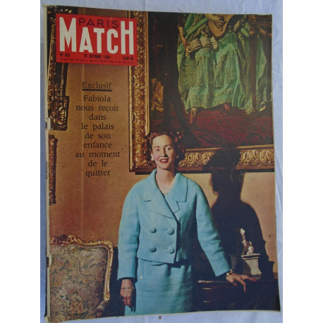 Magazine Paris Match - 603 - octobre 1960 - le monde secret de... Magazine Paris Match - 603 - octobre 1960 - le monde secret de...