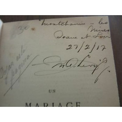 un mariage d'amour avec envoi