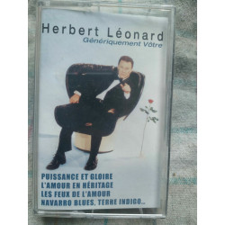 Herbert Léonard Génériquement votre Cassette Audio-K7 NEUVE SOUS...