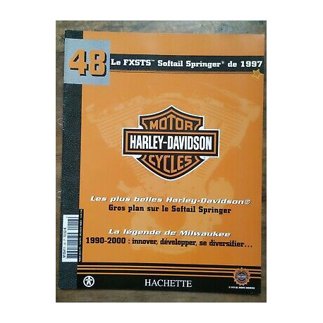 Le FXSTS Softail Springer 1997 harley davidson Motorcycle Nº48... Le FXSTS Softail Springer 1997 harley davidson Motorcycle Nº48...