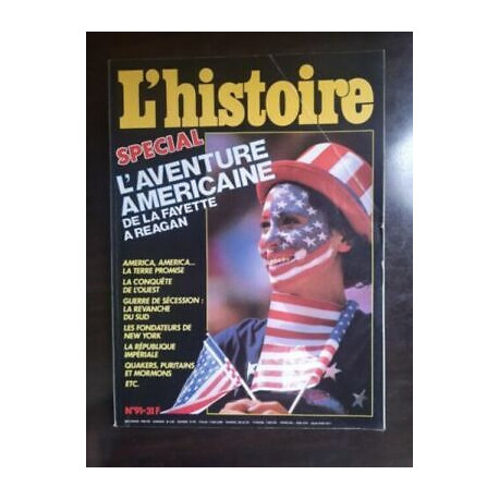 L'histoire Nº 91 L'Aventure americaine a reagan 1986