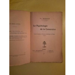 tr Mainage La Psychologie de La Conversion Gabriel 1915
