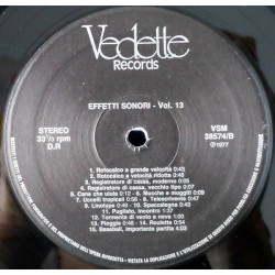 Sound Effects 13 - Effetti Sonori Vol. 13