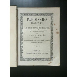 paroissien Les offices de tous Les dimanches