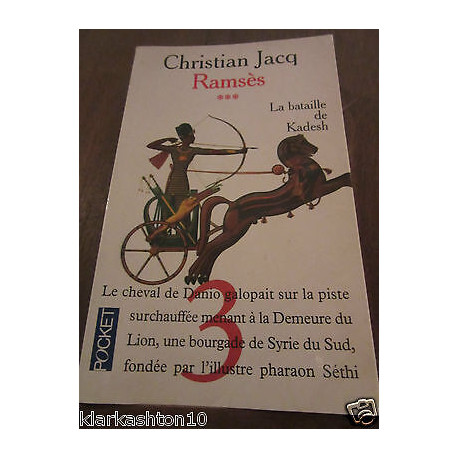 Ramsès la bataille de kadesh