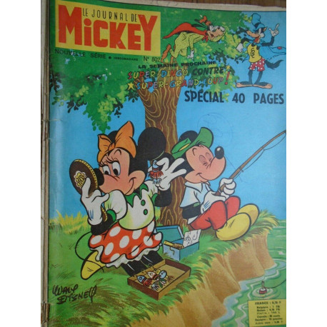 Le journal de MIckey hebdomadaire N 802