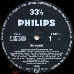 The Winners! - Down Beat International Critics Poll 1960