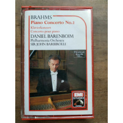 Brahms Piano Concerto No 2 - Daniel Barenboim Cassette Audio-K7...