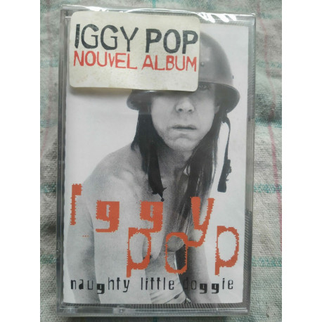 Iggy Pop Naughty Little Doggie Cassette Audio-K7 NEUVE SOUS BLISTER