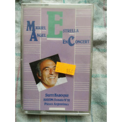 Miguel Angel Estrella En Concert piano Cassette Audio-K7 NEUVE...