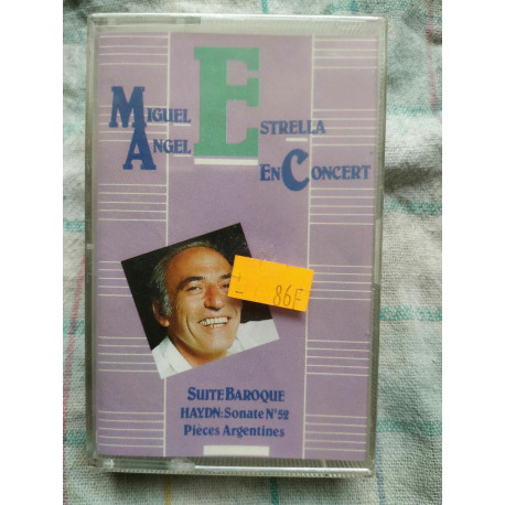 Miguel Angel Estrella En Concert piano Cassette Audio-K7 NEUVE... Miguel Angel Estrella En Concert piano Cassette Audio-K7 NEUVE...