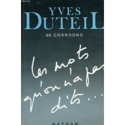 Les mots qu'on n'a pas dits