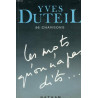 Les mots qu'on n'a pas dits