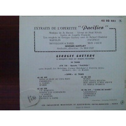 chante l'opéra pacifico 45t Pathé EG 441