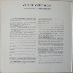 Chant Grégorien - Anthologie Grégorienne