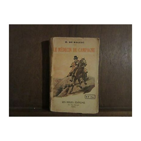 h de balzac Le médecin de campagne