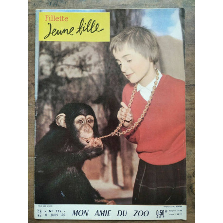 Fillette jeune fille n725 9 Juin 1960