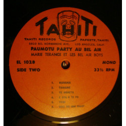 Paumotu Party Au Bel Air