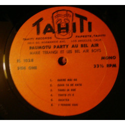 Paumotu Party Au Bel Air