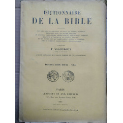 Vigouroux Dictionnaire de la bible Fascicule XXXVI Scribe sinai