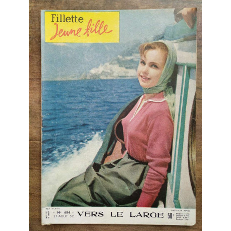 Fillette jeune fille n684 27 Août 1959