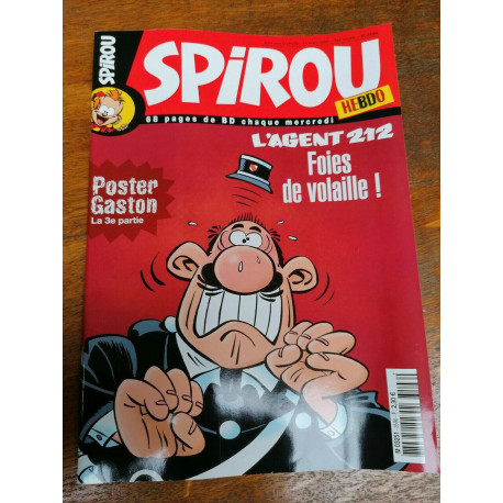 Spirou n3596 L'agent 212 Foies De Volaille