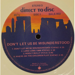 Don't Let Us Be Misunderstood