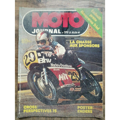 Moto Journal Nº 199 26 Décembre 1974