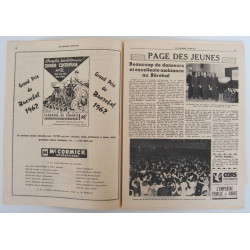 Revue LE bas rhin AGRICOLE 1962 Inauguration Maison Mutualité...