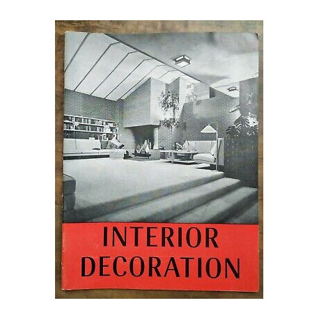 Encyclopedia Britannica Home Reading Guide - Interior Decoration