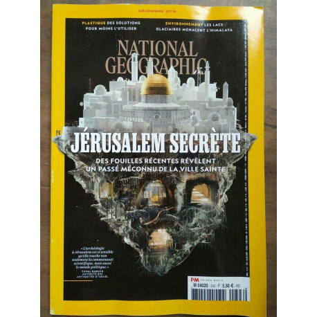 Nº 243 Jérusalem Secrète Décembre 2019
