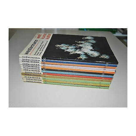 12x WESTERMANN Welt Kunst Kultur Monatsmagazin Nr 9 1971 Nr 8 1972