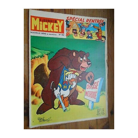 Le Journal de Mickey hebdomadaire N 952