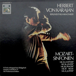 Mozart-Sinfonien Nr. 35 "Haffner" Nr. 36 "Linzer" Nr. 38 "Prager"...