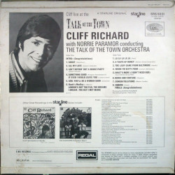 Cliff Live At The Talk Of The Town
