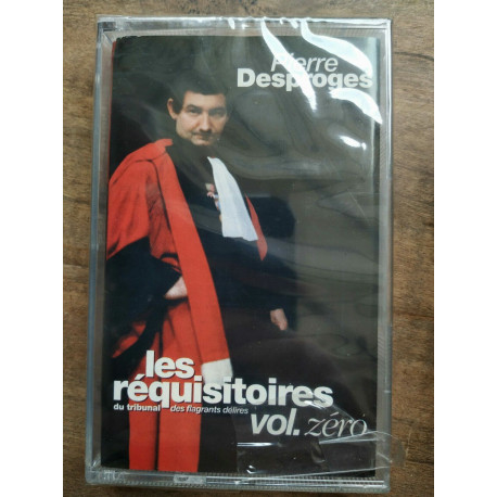 Pierre desproges Les réquisitoires Cassette audio-k7 NEUVE SOUS... Pierre desproges Les réquisitoires Cassette audio-k7 NEUVE SOUS...