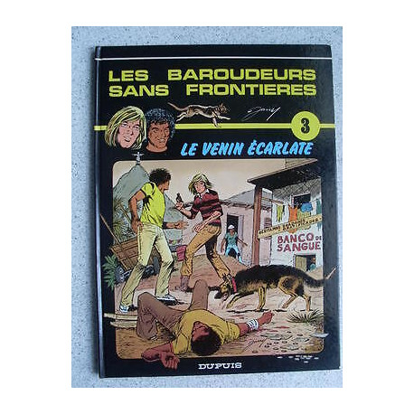 bd Jarry Les baroudeurs sans frontières 3 le venin écarlate
