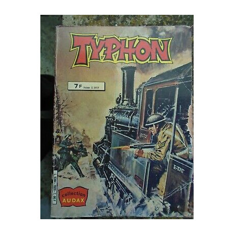 Typhon album relié n 7028 Audax arédit novembre 1981