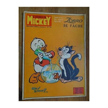Le journal de Mickey hebdomadaire n 714