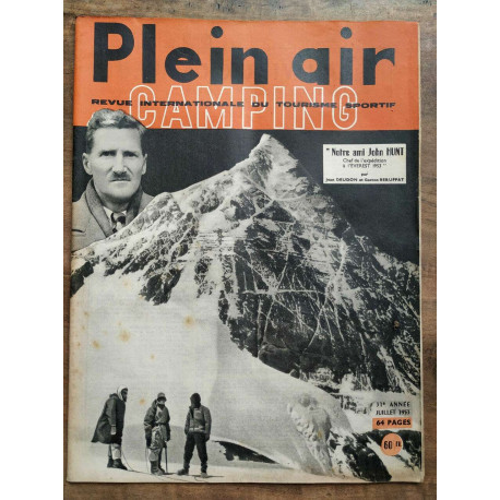 Plein Air Camping Juillet 1953 Revue internationale du tourisme... Plein Air Camping Juillet 1953 Revue internationale du tourisme...