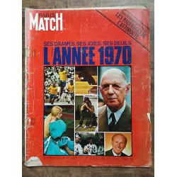 Paris Match Nº1131 9 Janvier 1971 L'année 1970
