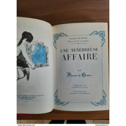 Honoré de Balzac - Une Ténébreuse Affaire / Club des Amis du Livre